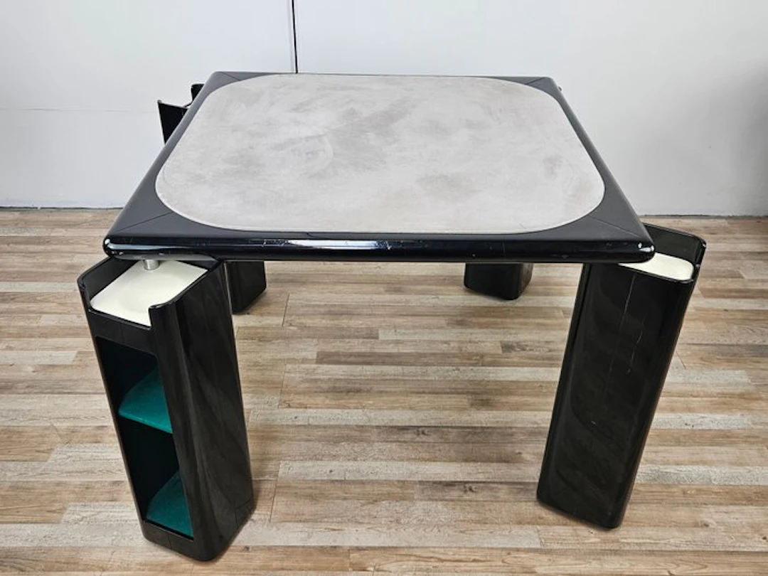 Pozzi Milano - Pierluigi Molinari - Games table - Textile, Plastic, Wood