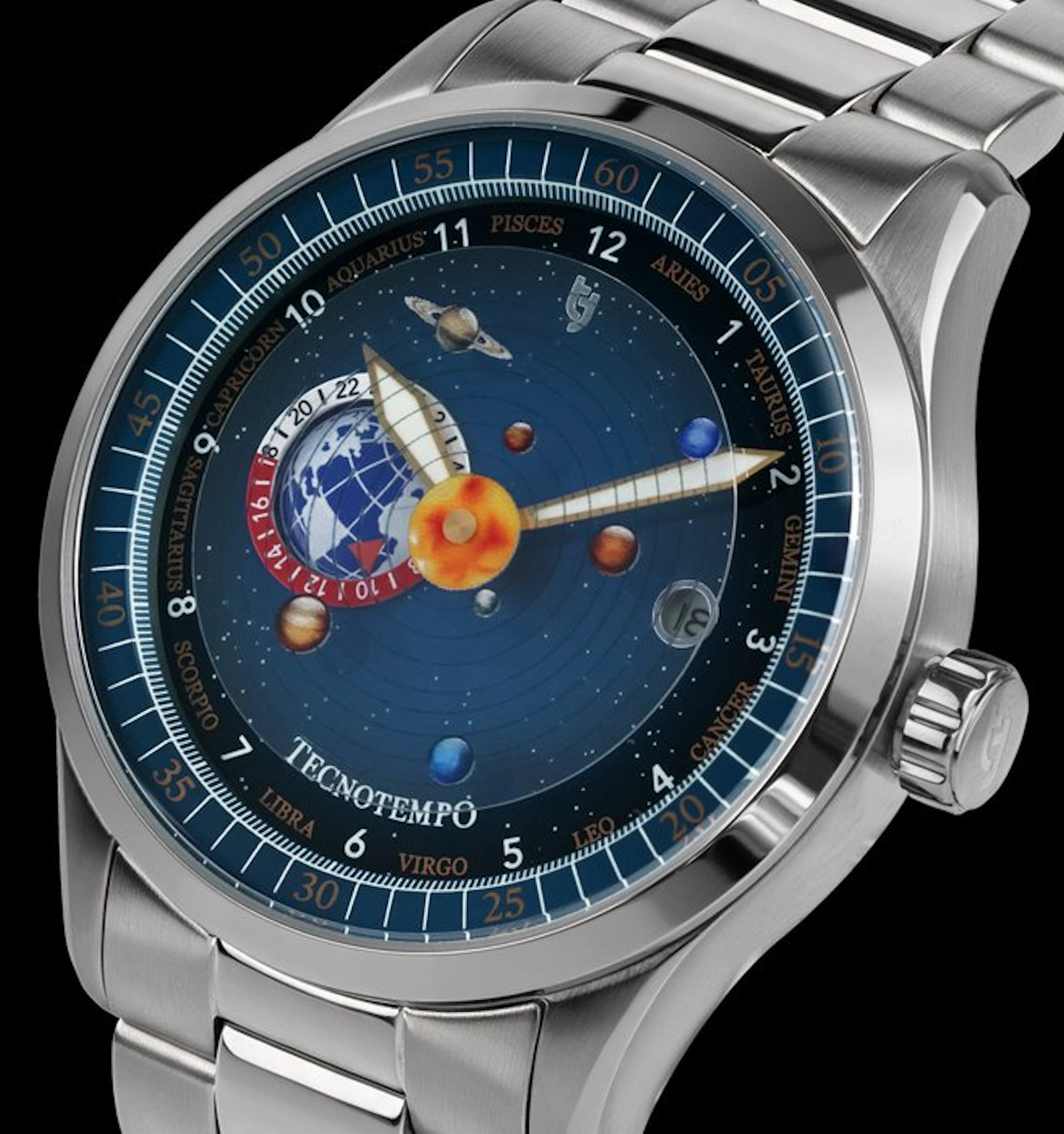 Tecnotempo - Automatic "Dynamic Solar System" - Designed...