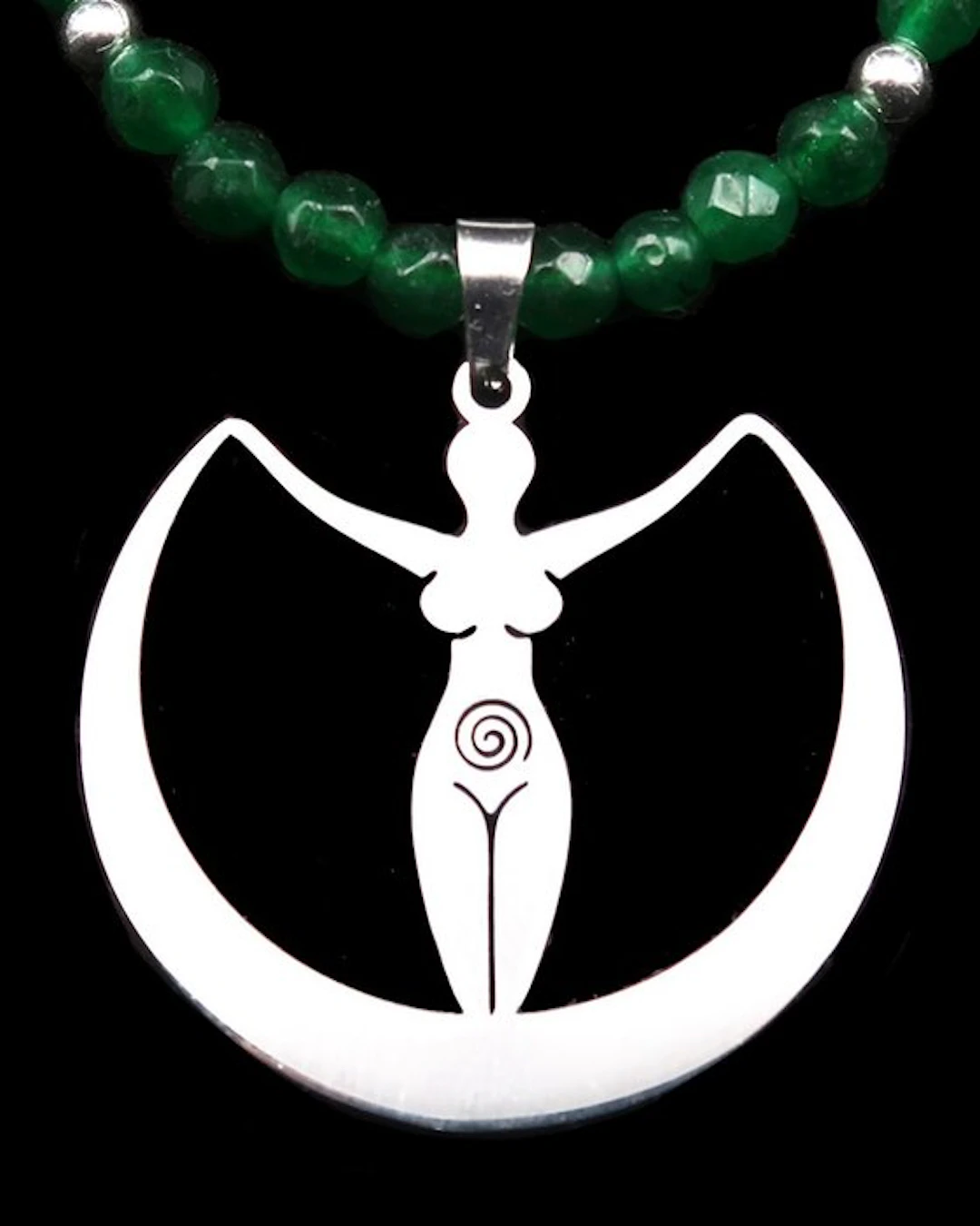 Artemis – Wicca – Moon Goddess – Emerald – Wild Power and...
