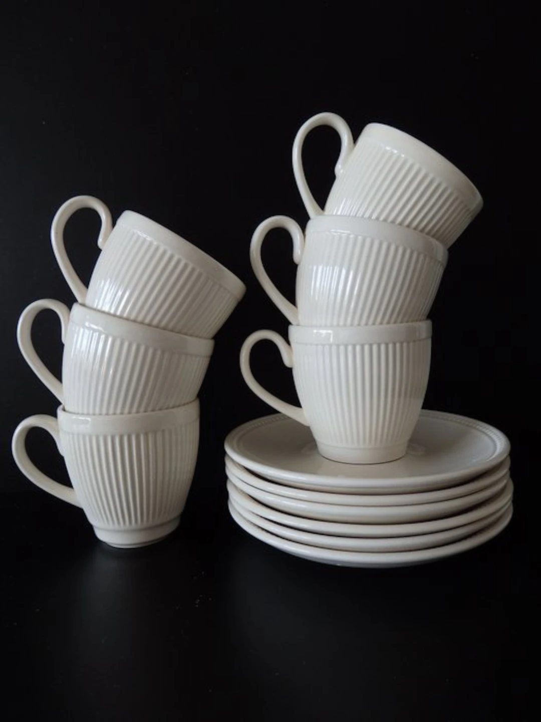 Wedgwood - Cup and saucer (6) - Windsor - Porcelain
