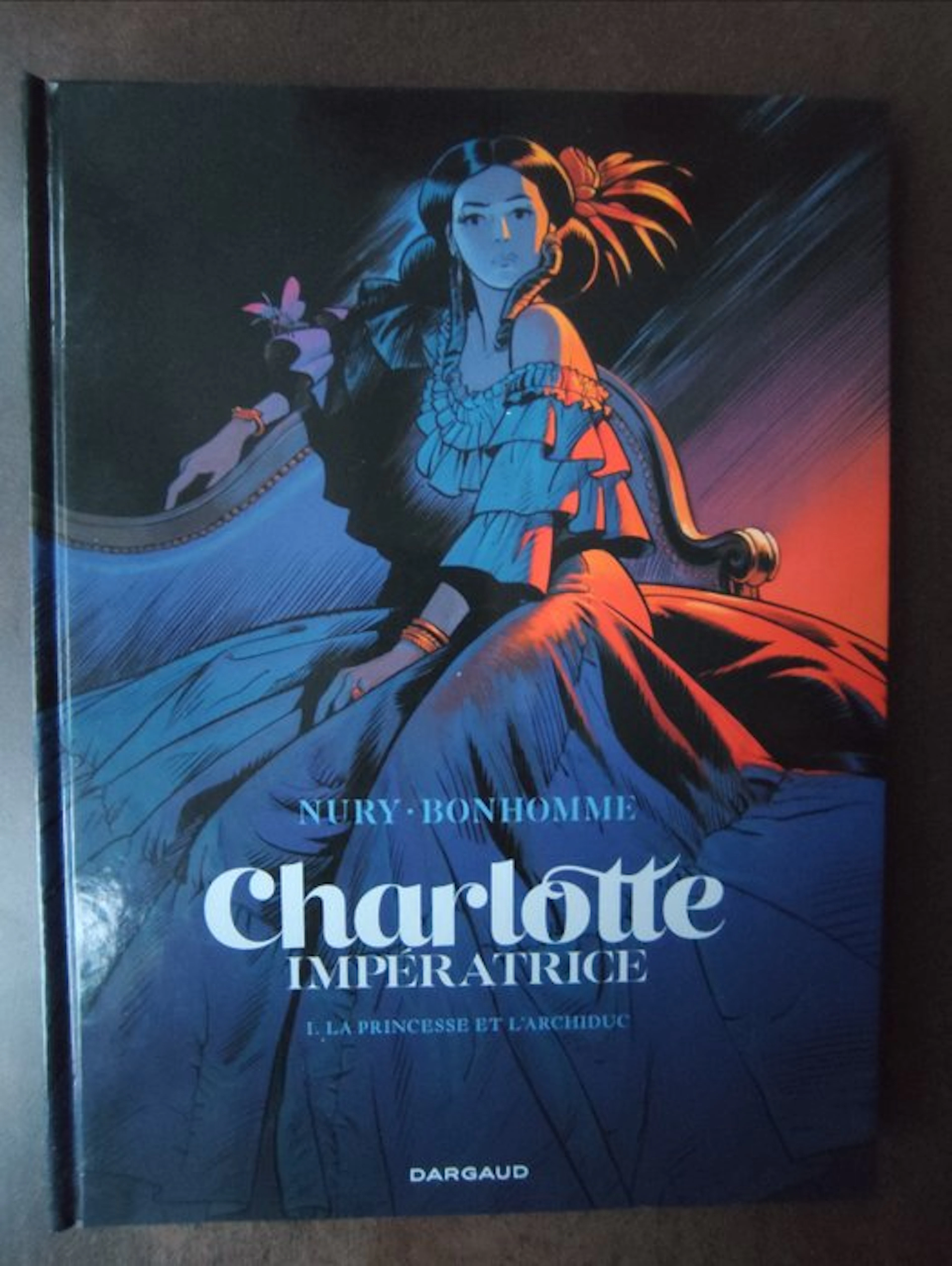 Charlotte Impératrice T1 + carte + timbre de la Nation...