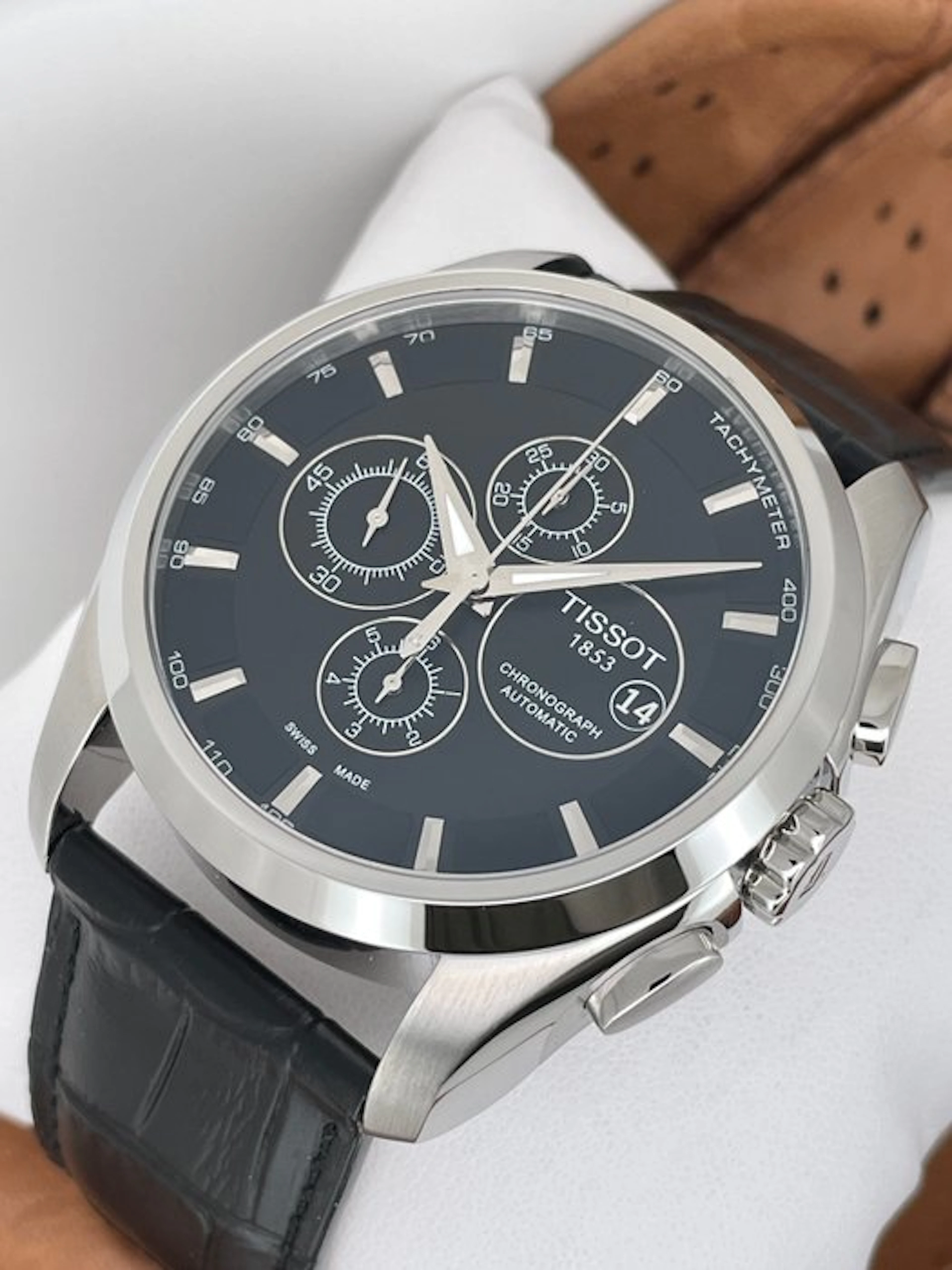Tissot - Couturier Chronograph Automatic - T0356271605100 - Men - 2010-2020