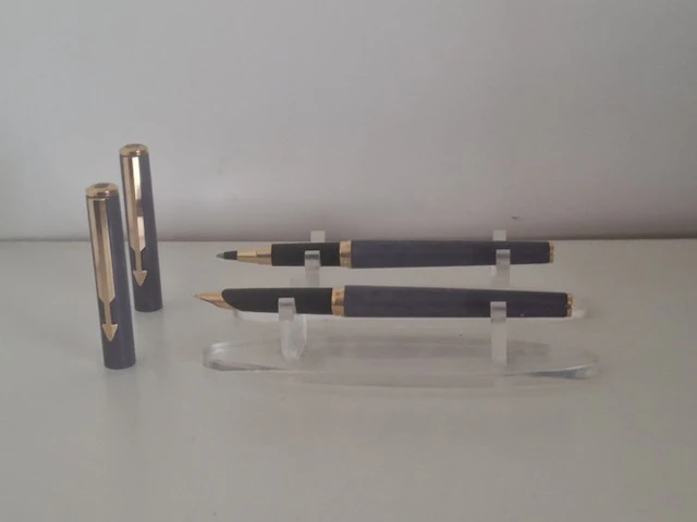 Parker - 95 violet (stylo à bille roulante et stylo à bille) - Pen set