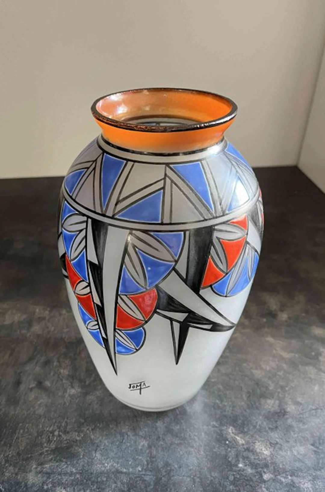 Joseph Bourdieu et Max Durand JOMA - Vase - Glass