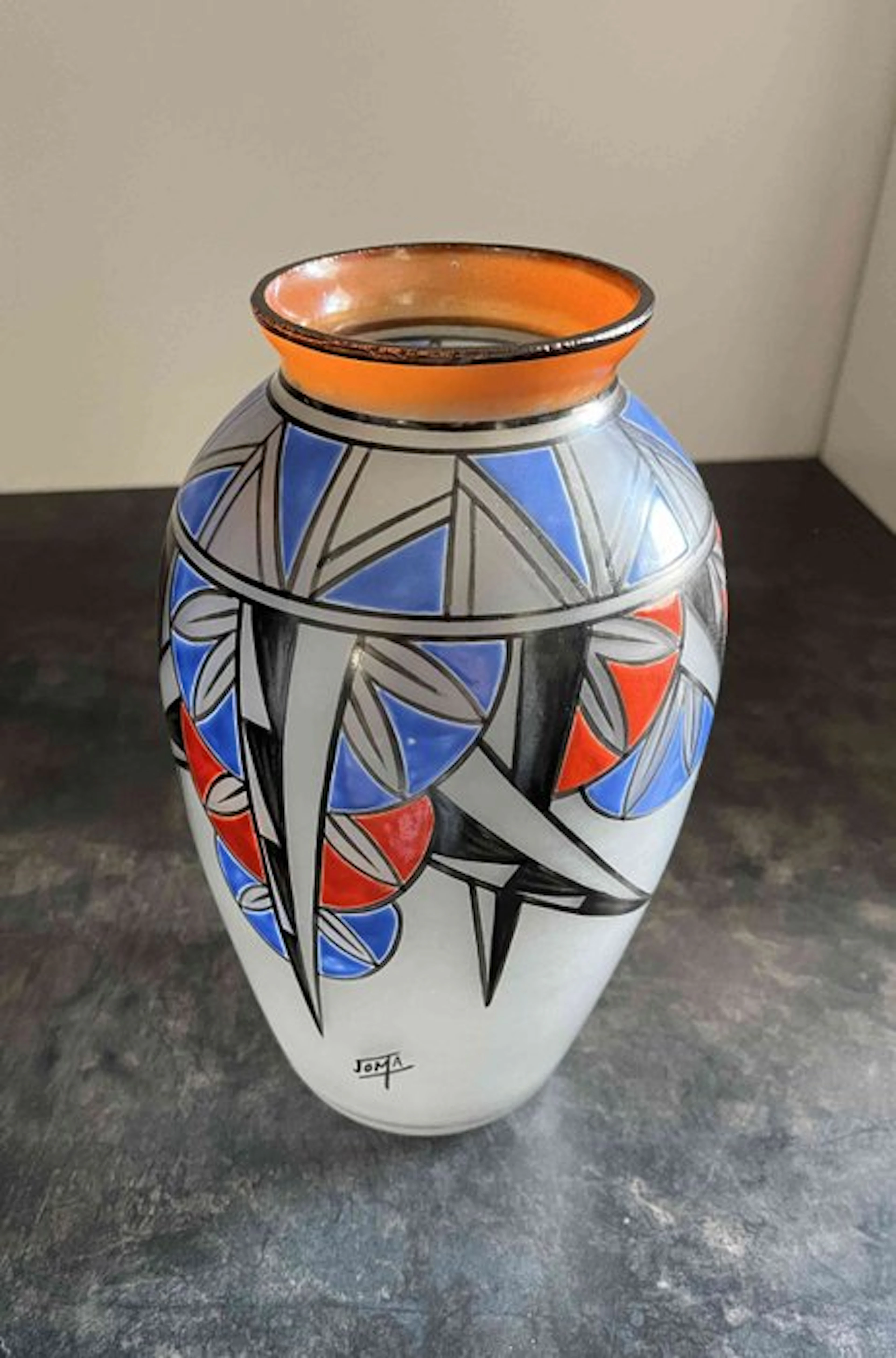 Joseph Bourdieu et Max Durand JOMA - Vase - Glass