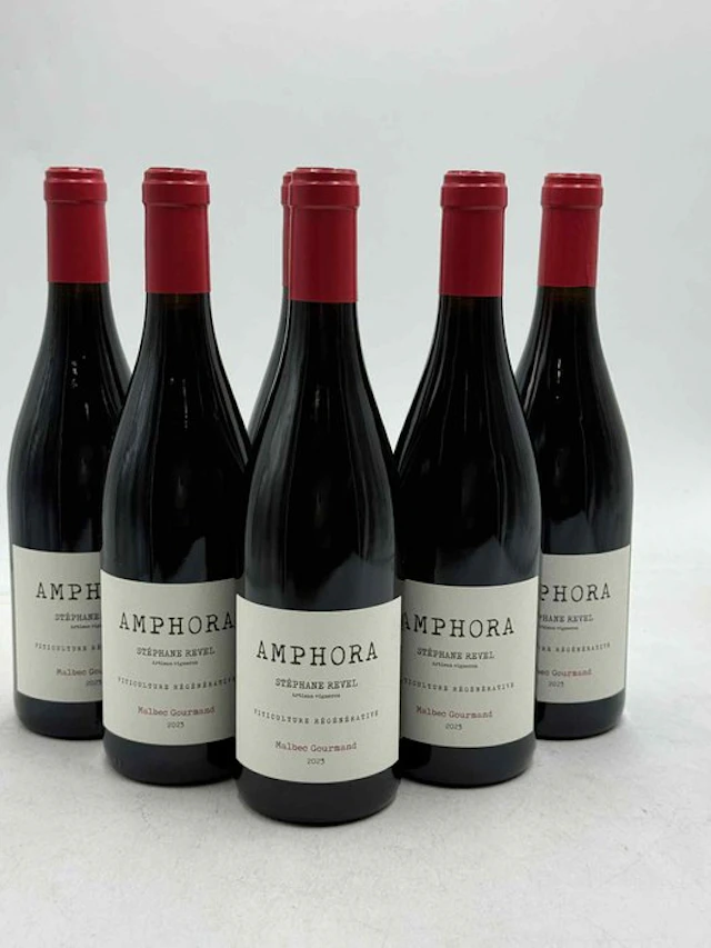 2023 Stéphane Revel Amphora Malbec Gourmand - Cahors - 6 Bottles (0.75L)