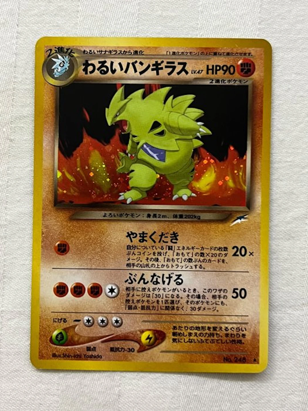 Pokémon - 1 Card - Tyranitar No.246 Foil - Various sets