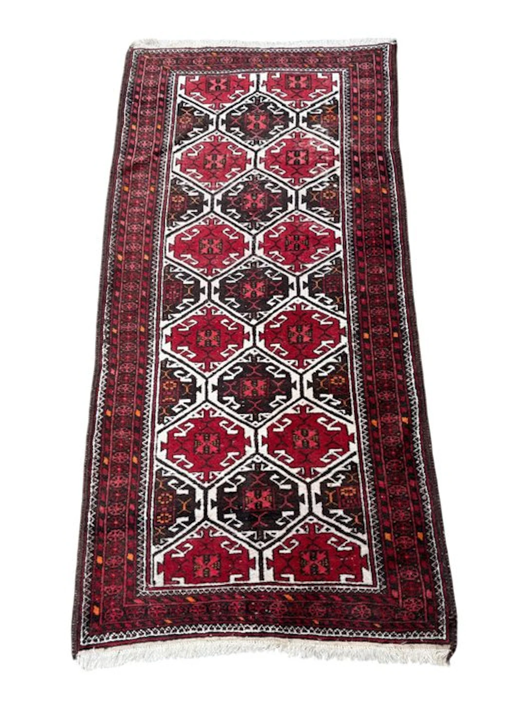 Afghan, Beloudj - Carpet - 197 cm - 98 cm - No reserve !