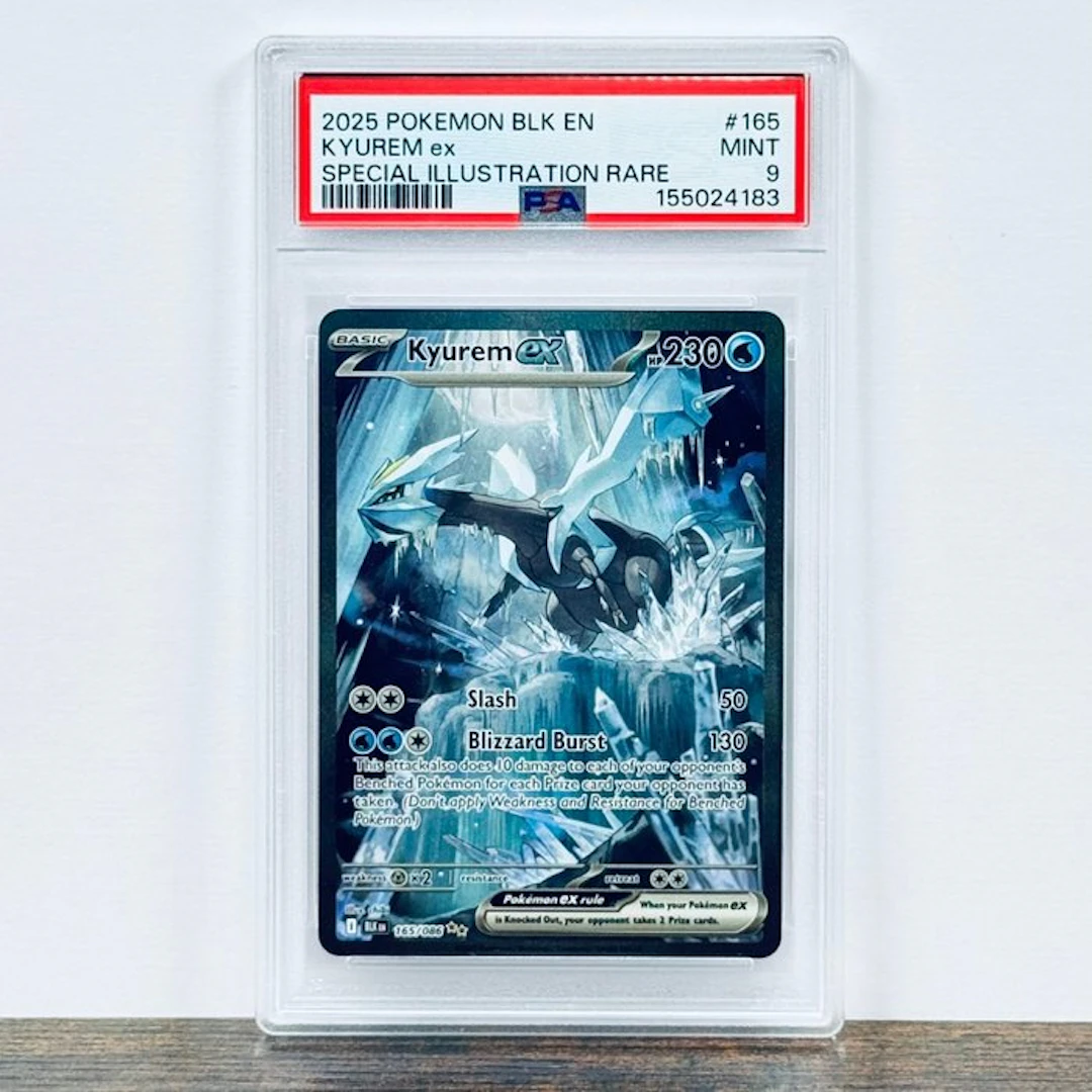 Pokémon Graded card - Kyurem ex 165 – Pokémon - PSA 9