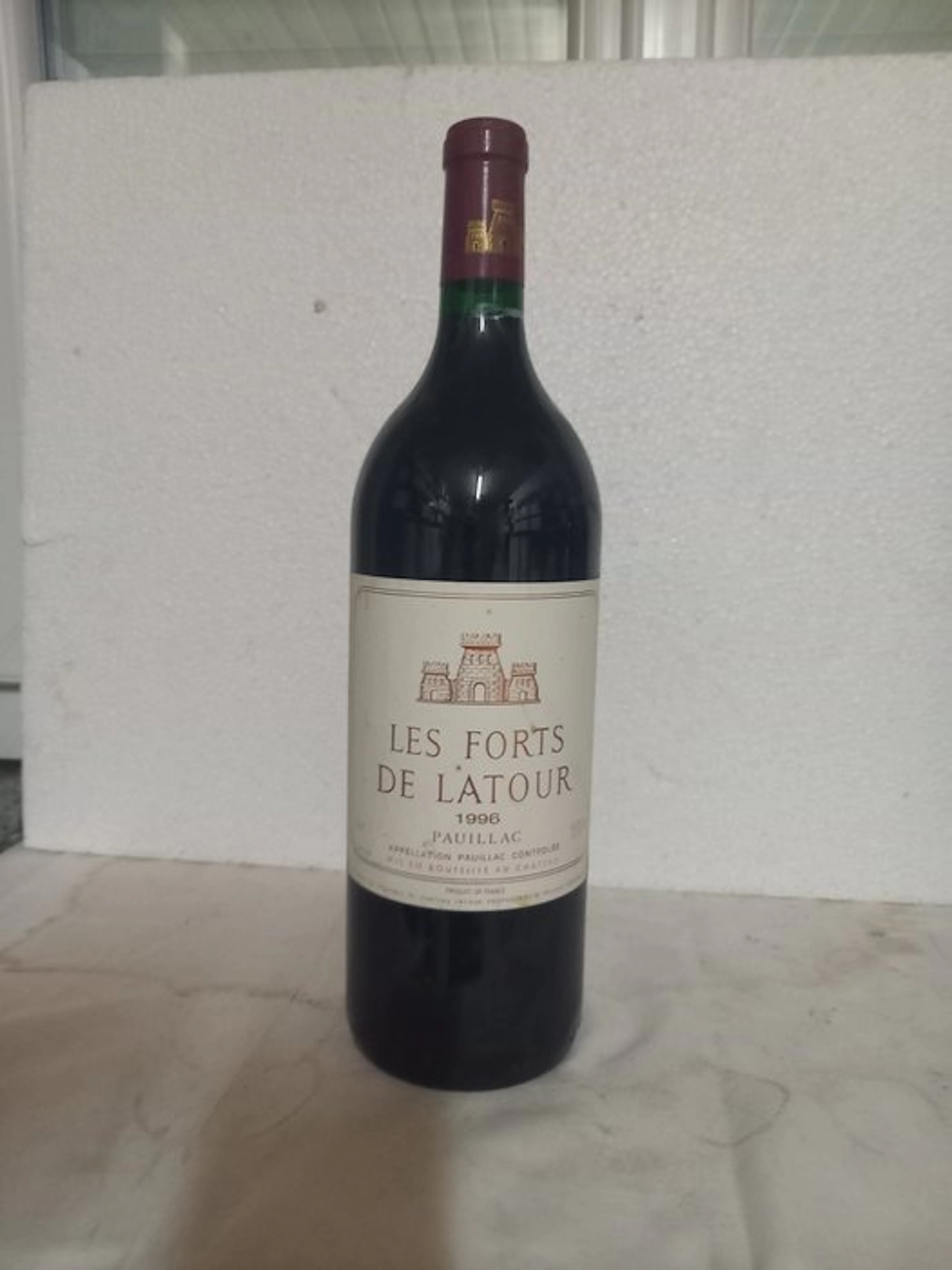 1996 Les Forts de Latour, 2nd wine of Ch. Latour - Pauillac - 1 Magnum (1.5L)