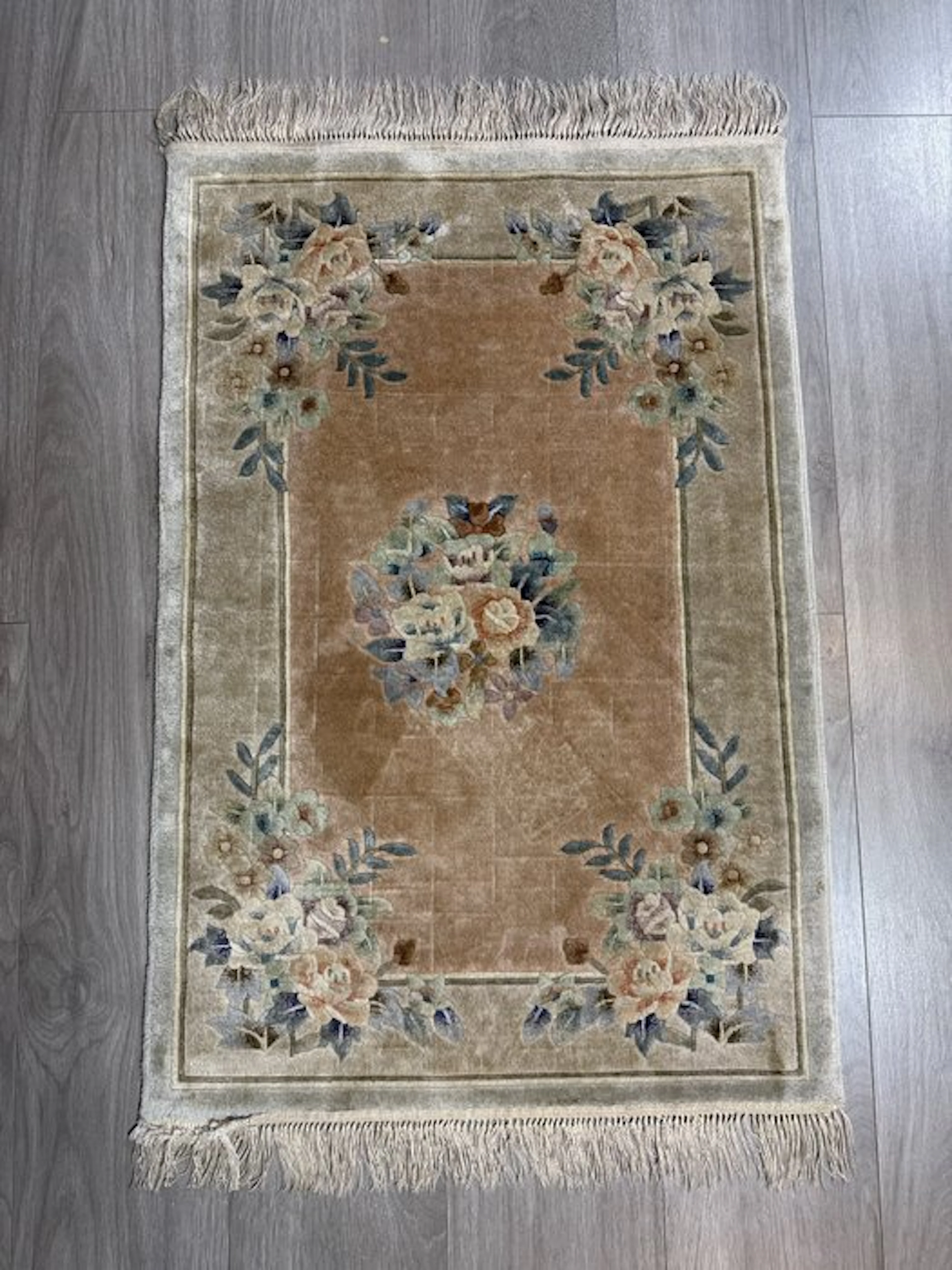 China - Rug - 93 cm - 62 cm - Silk