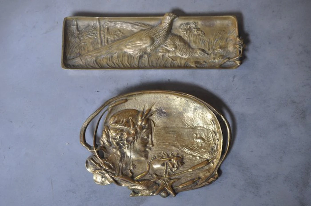 Vide poche (2) - Belgium - Sumptuous Art-Nouveau