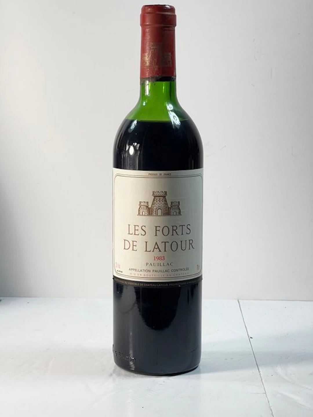 1983 Les Forts de Latour, 2nd wine of Ch. Latour - Pauillac - 1 Bottle (0.75L)