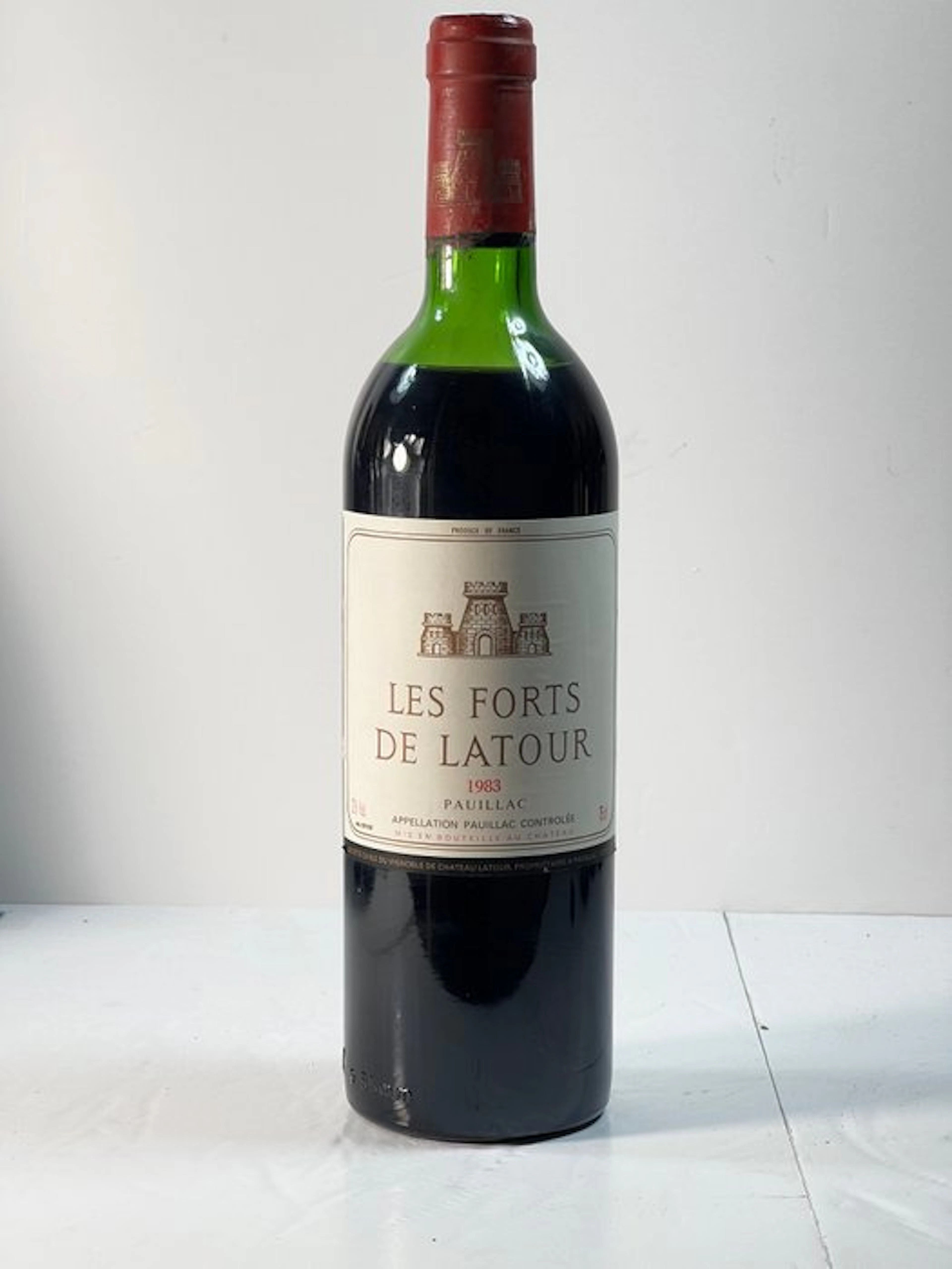 1983 Les Forts de Latour, 2nd wine of Ch. Latour - Pauillac - 1 Bottle (0.75L)