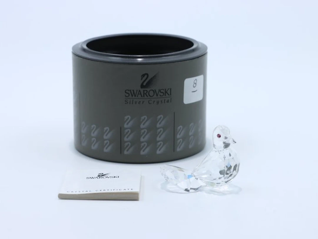 Figure - Swarovski - Duif (Boxed + certificate) - Crystal