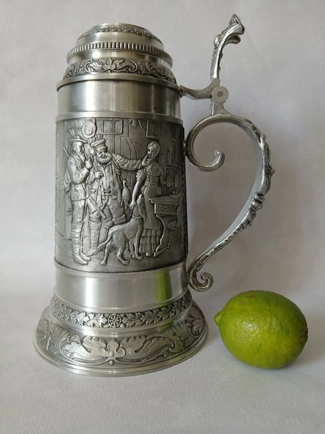 zinn Becker - Beer mug - Tin