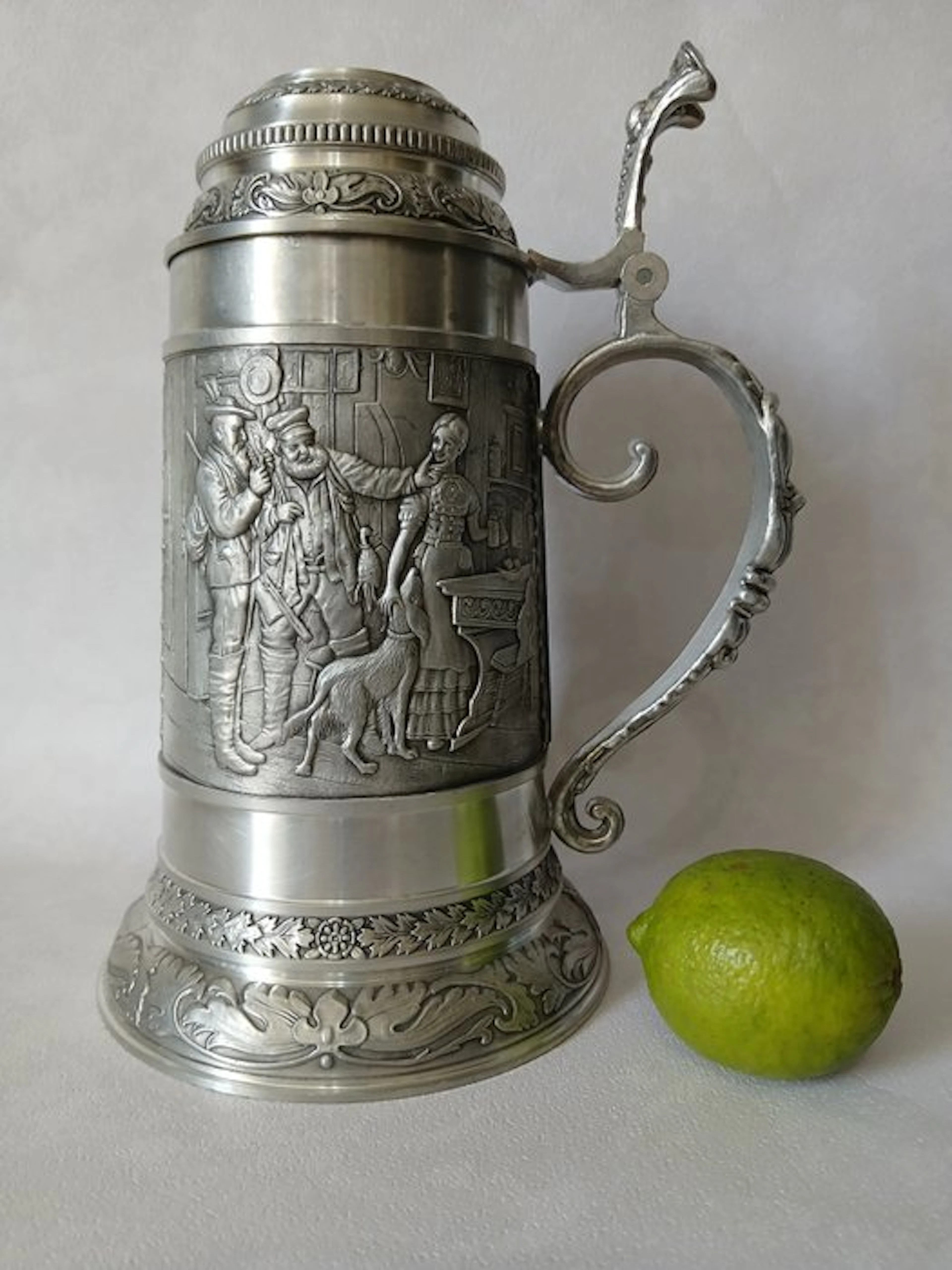 zinn Becker - Beer mug - Tin