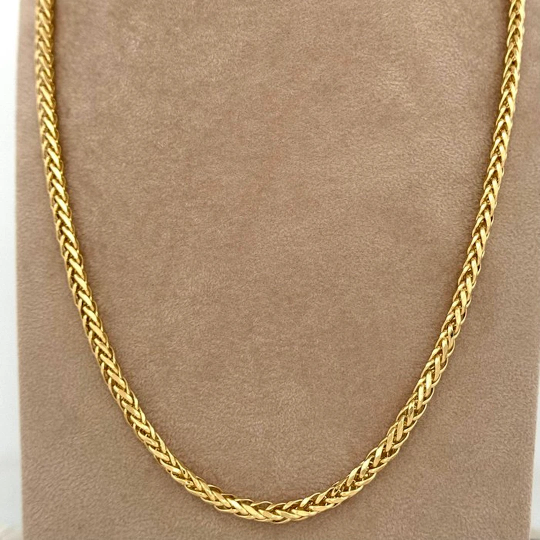 Necklace - 18 kt. Yellow gold - Spiga