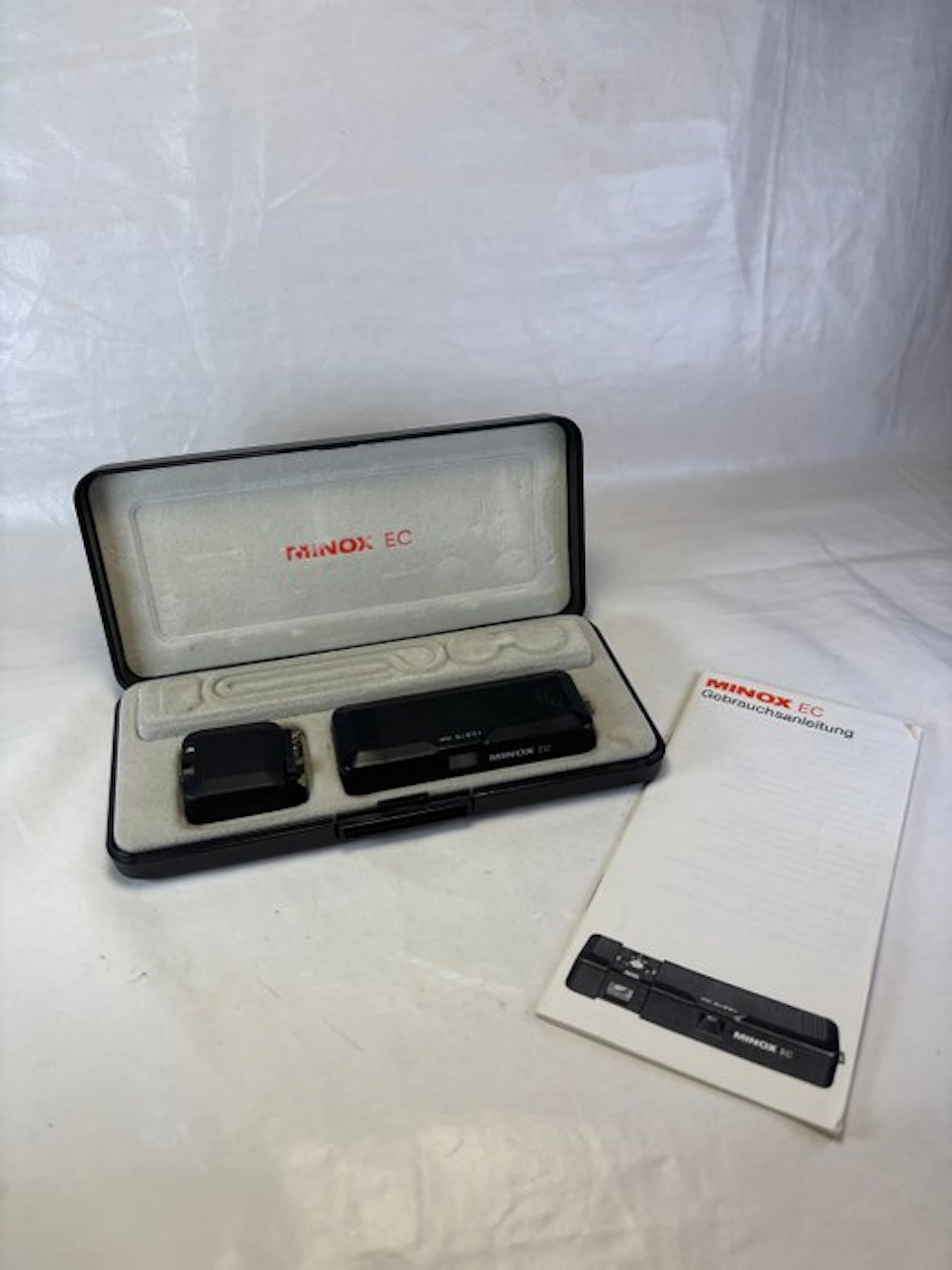 Minox EC set , 8x11 , compleet ( 1981 ) Subminiature camera