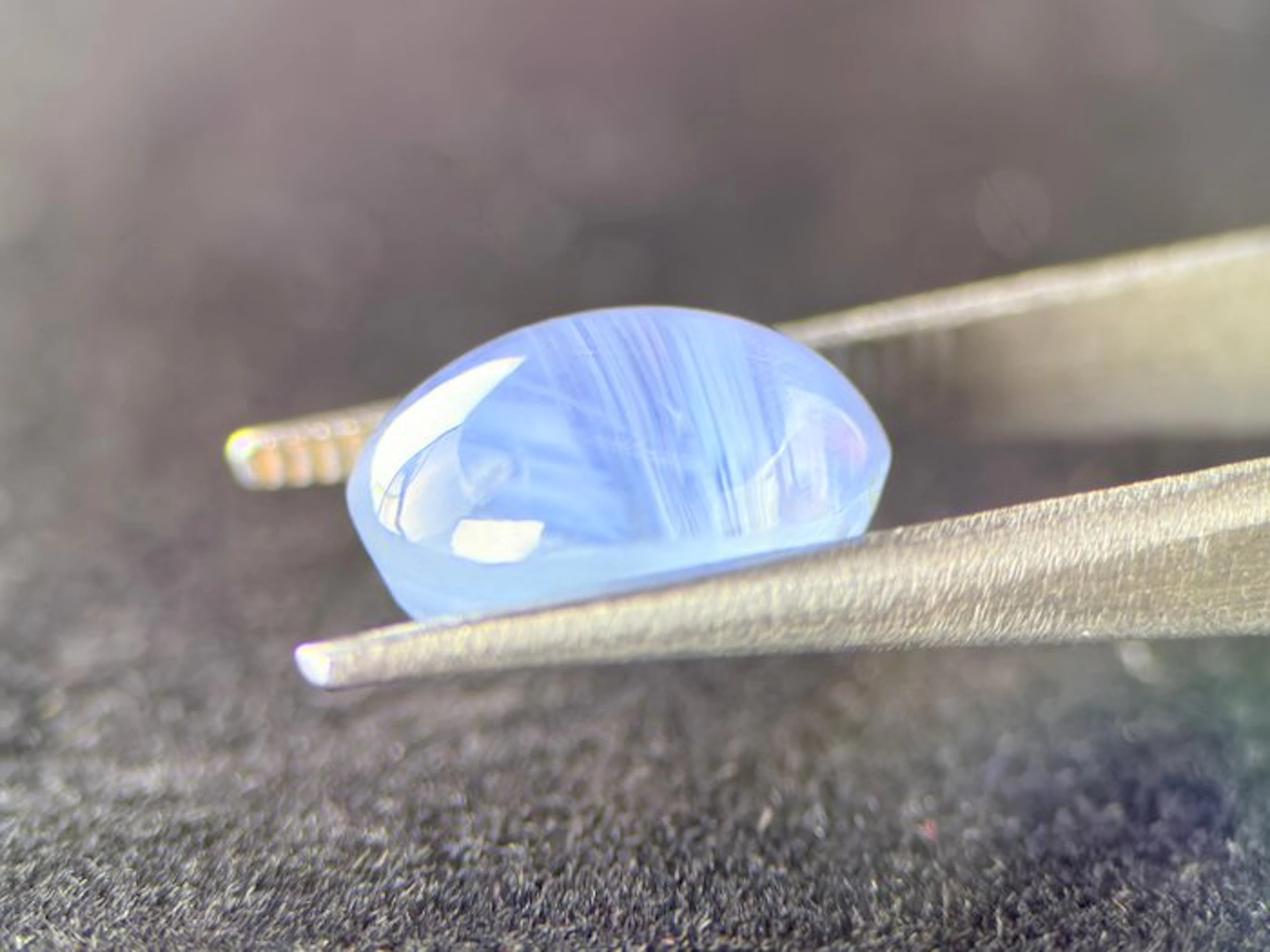 Blue Star Sapphire - 7.47 ct - Gem research Swiss Lab (GRS) - NO Heat
