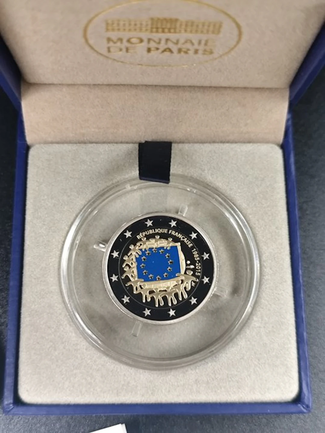 France. 2 Euro 2015 "30 Ans Drapeau Européen" Proof