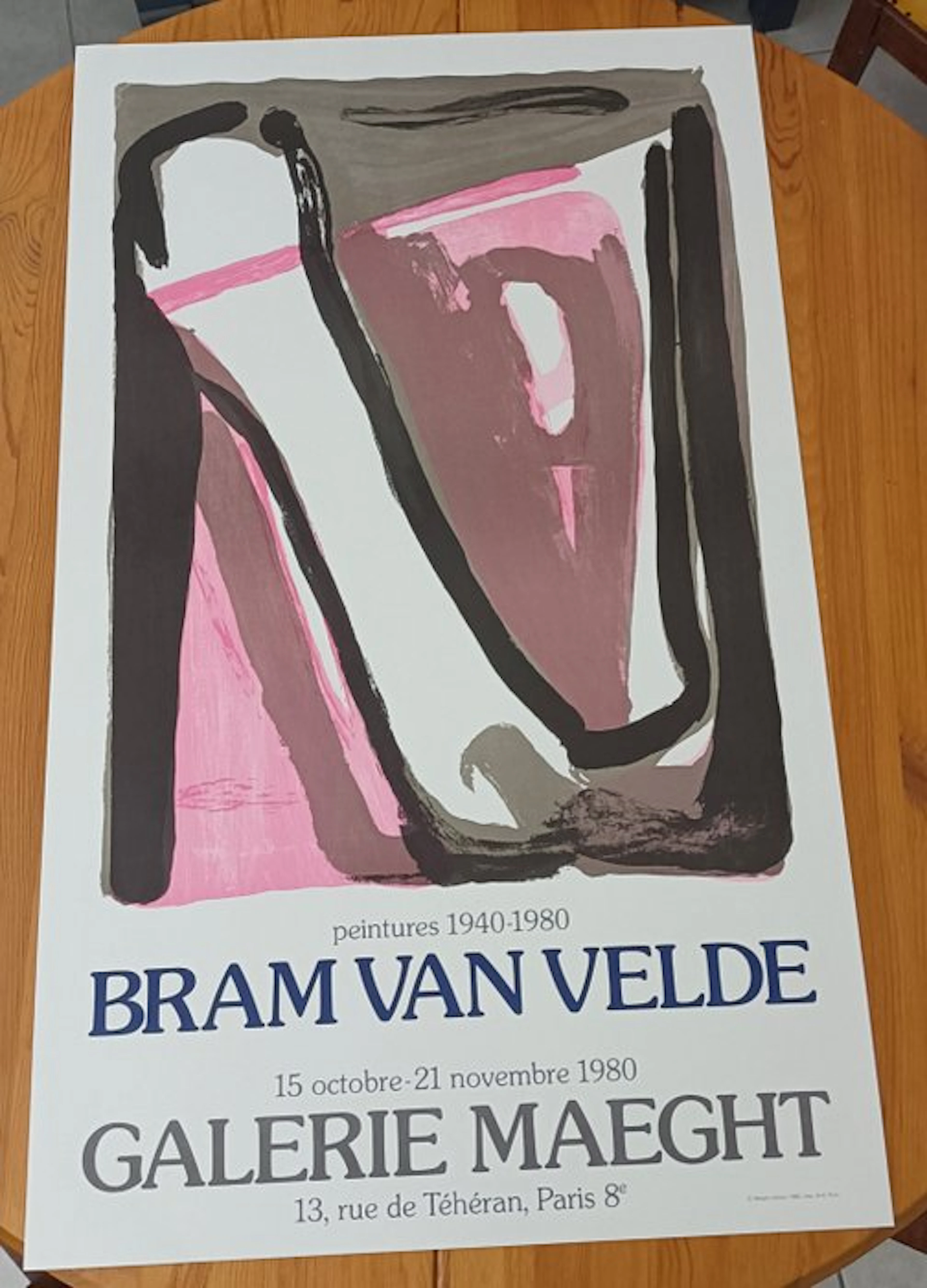 Bram Van Velde - MAEGHT - Peinture 1940-1980 - 1980s