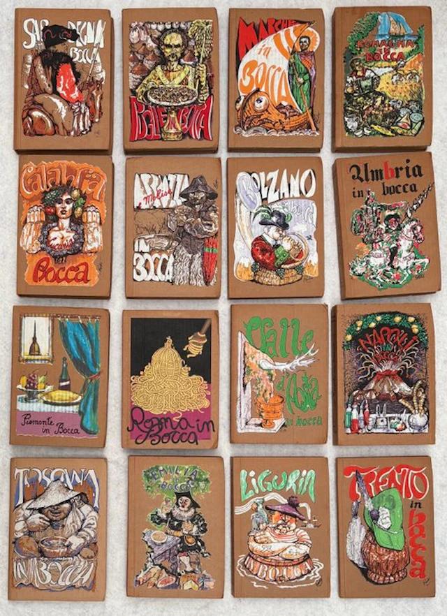 Autori Vari - Italia in Bocca. 16 books - 1976-1981