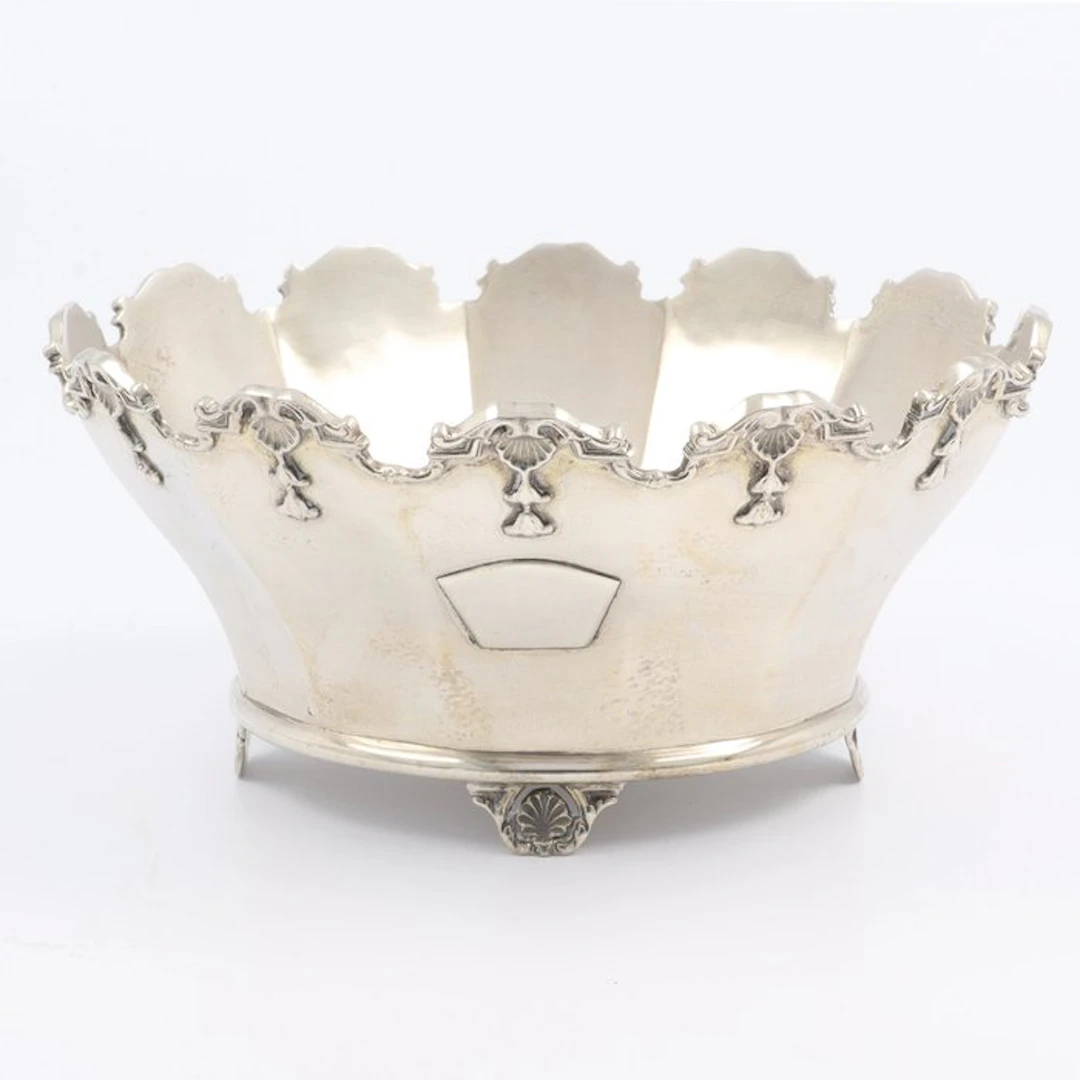 Gebr. Friedlander. (1829-1938) Koekschaal. - Platter - .800 silver