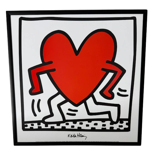 Keith Haring - LEM art group - 1984