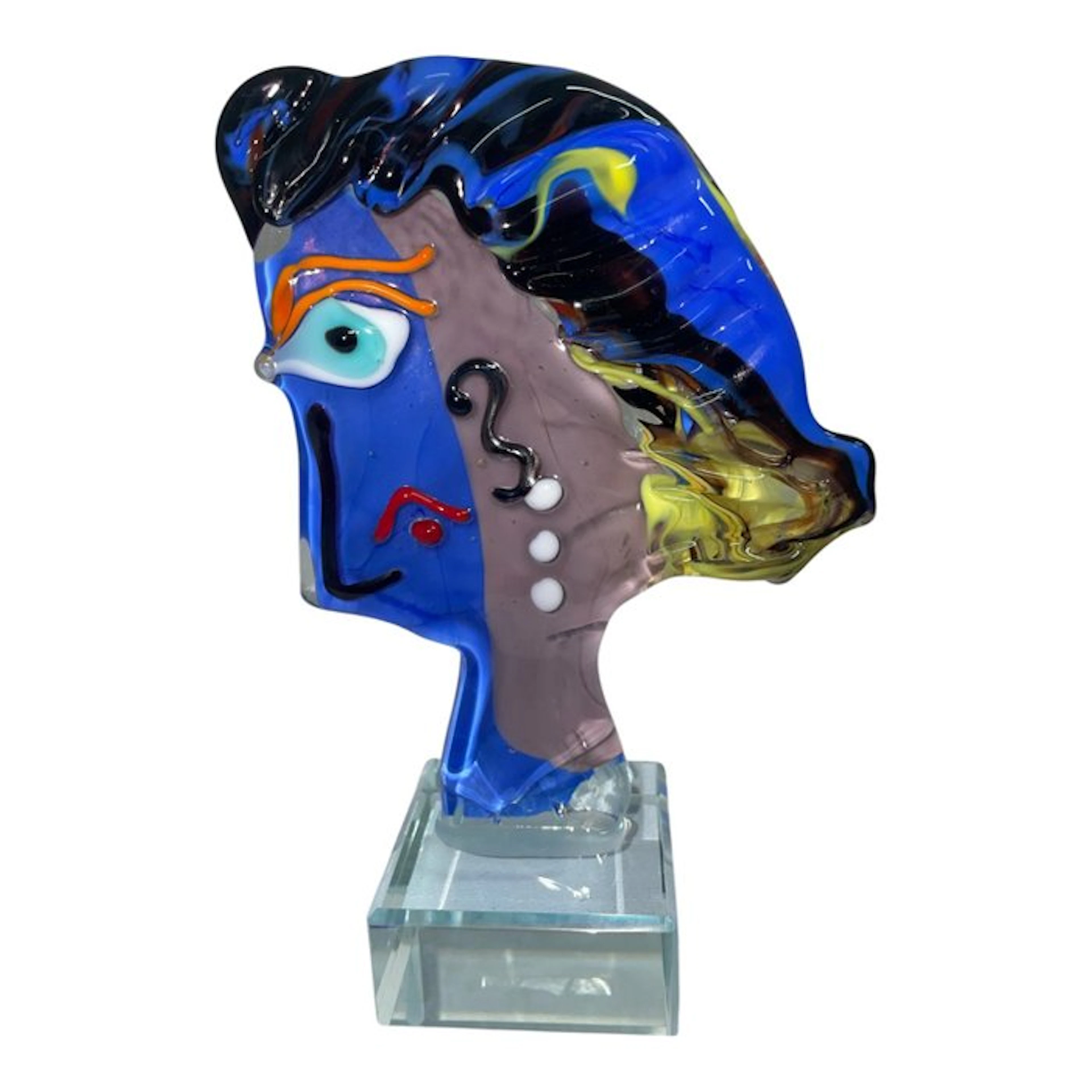 Sculpture, Phantom - 13 cm - Glass