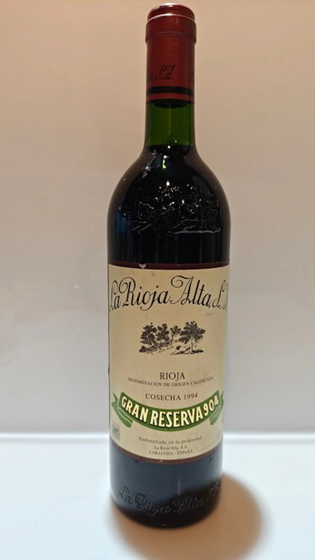 1994 La Rioja Alta, 904 - Rioja Gran Reserva - 1 Bottle (0.75L)