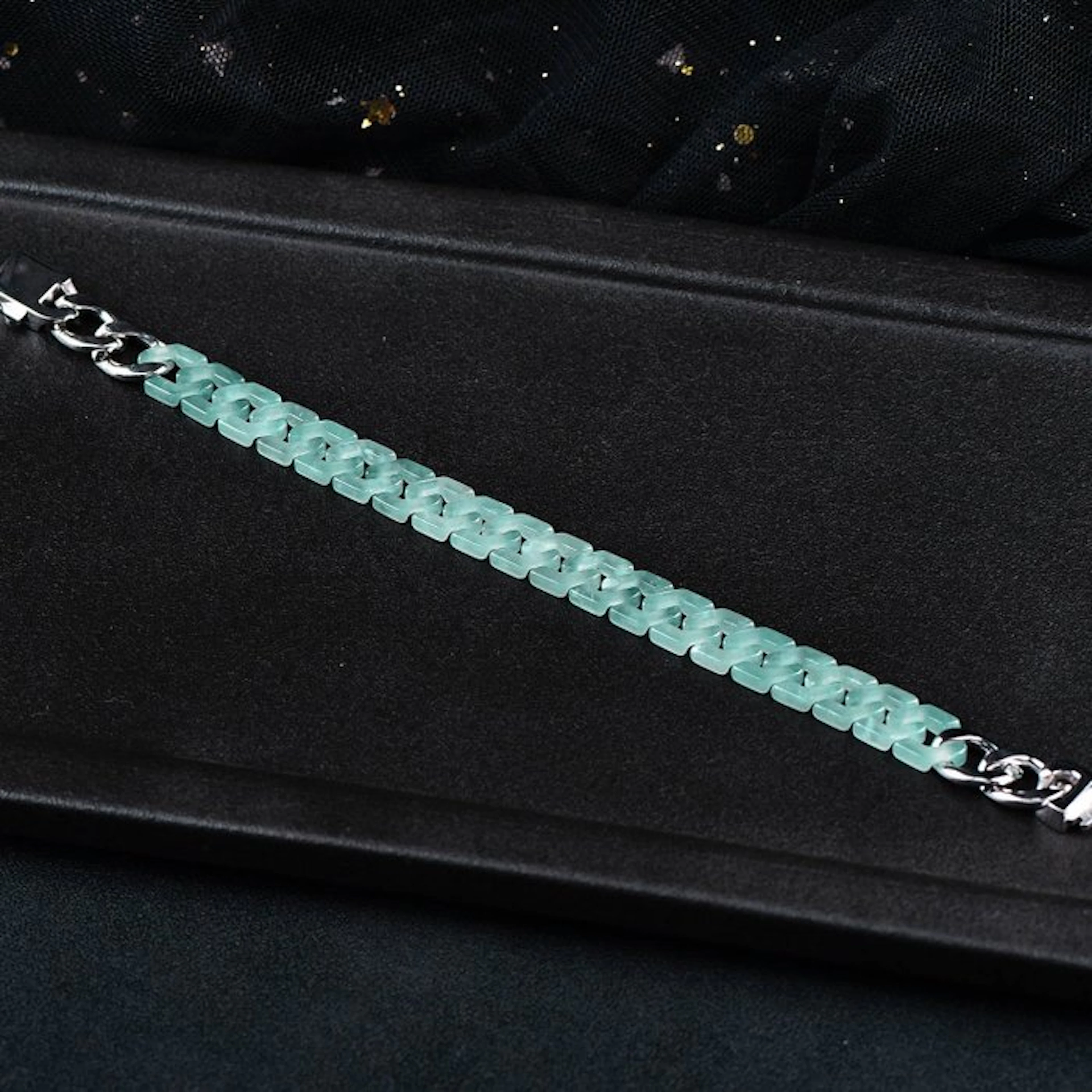 ALGT Certified - Masterful Natural Jadeite Jade Bracelet...