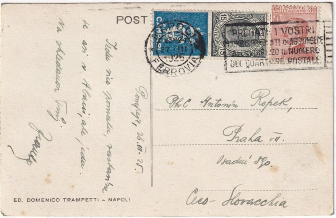 Italy Kingdom 1925/31 - 2 splendid postcards, stamped