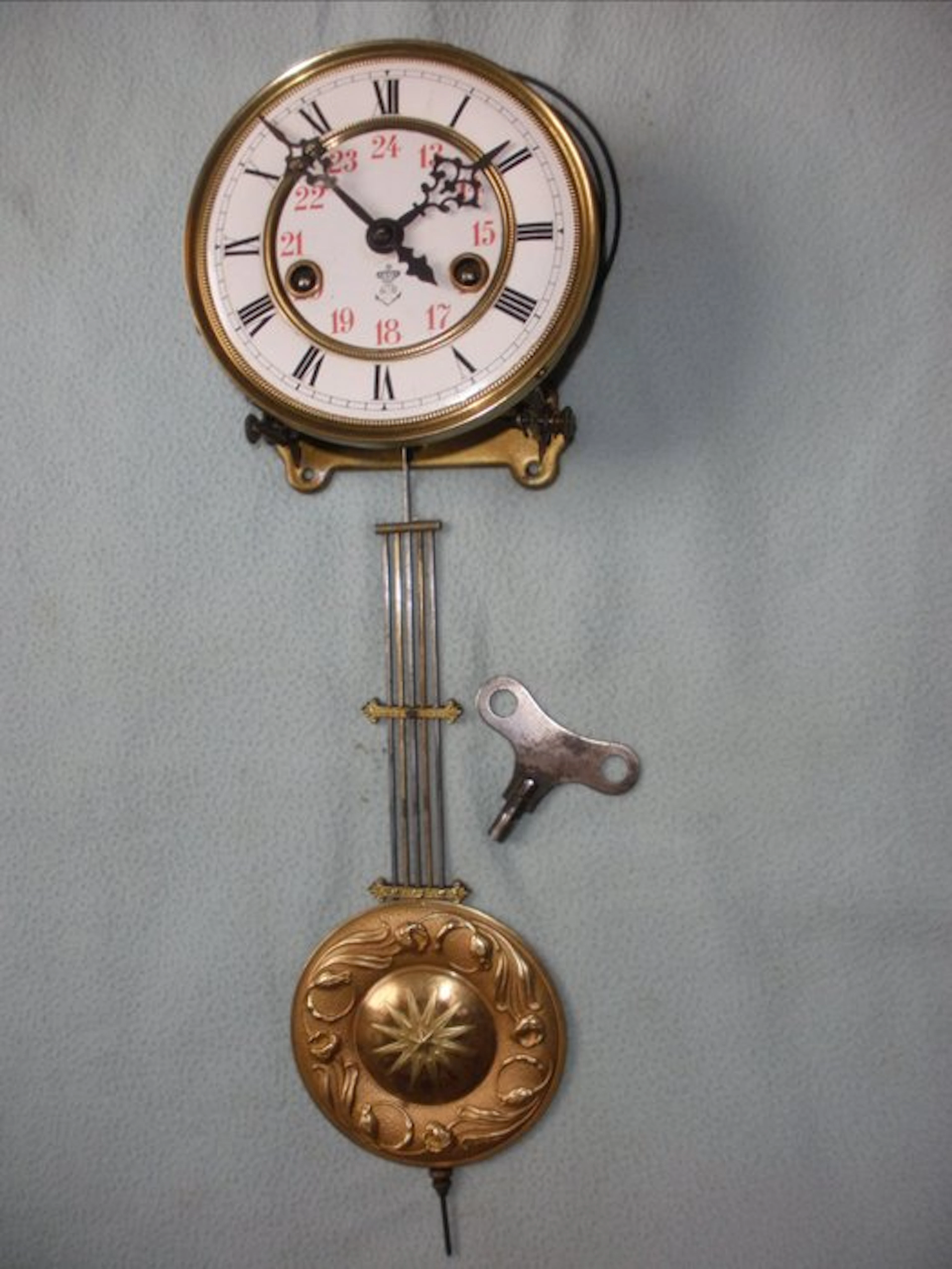 Gustave Becker clock movement for regulator - Gustave Becker - Art