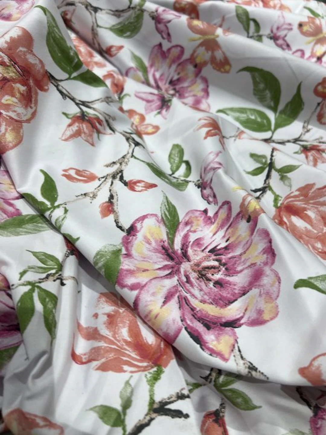 floral print 600 x 280 - Textile - 600 cm - 280 cm