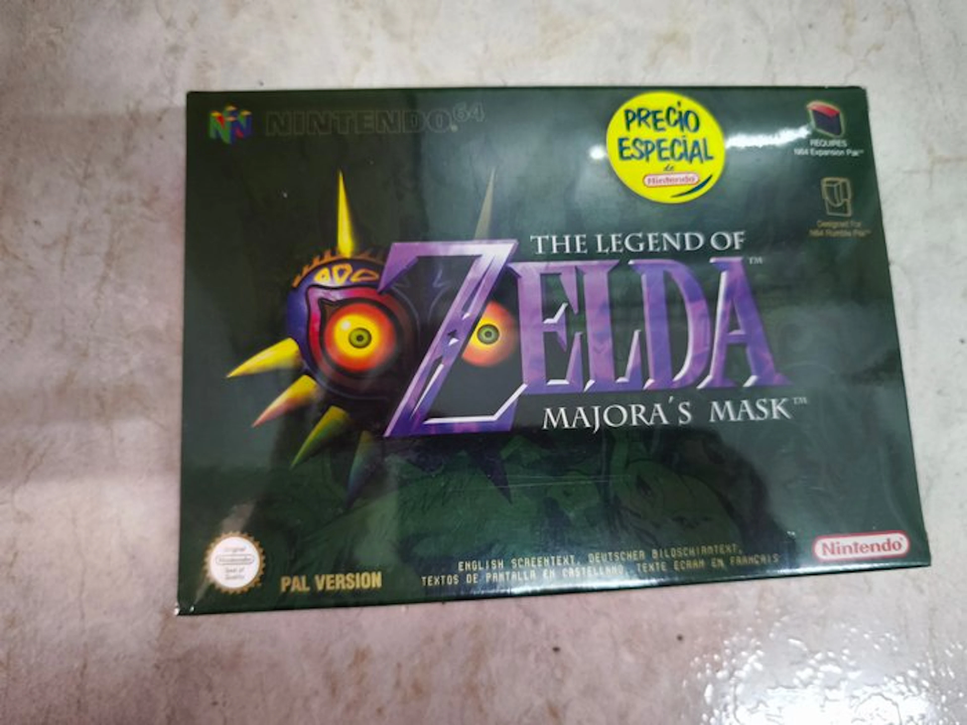 Nintendo - N64 - The Legend of Zelda: Majora's Mask...