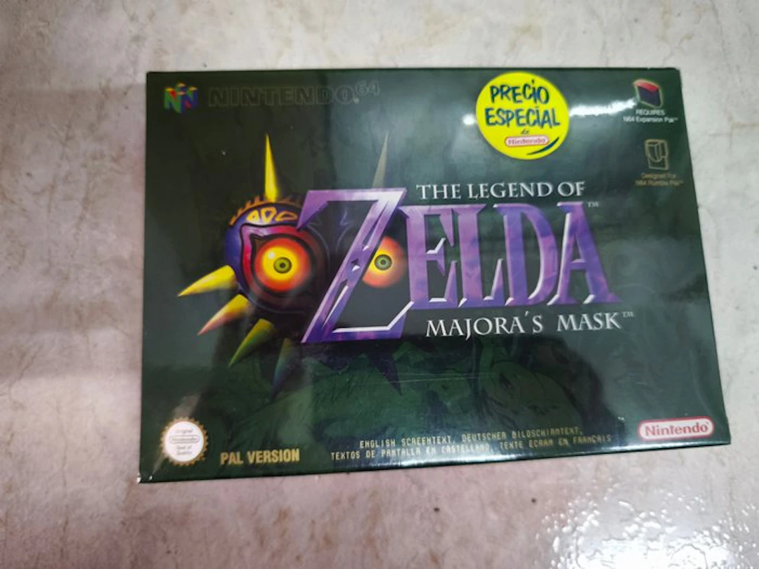 Nintendo - N64 - The Legend of Zelda: Majora's Mask...