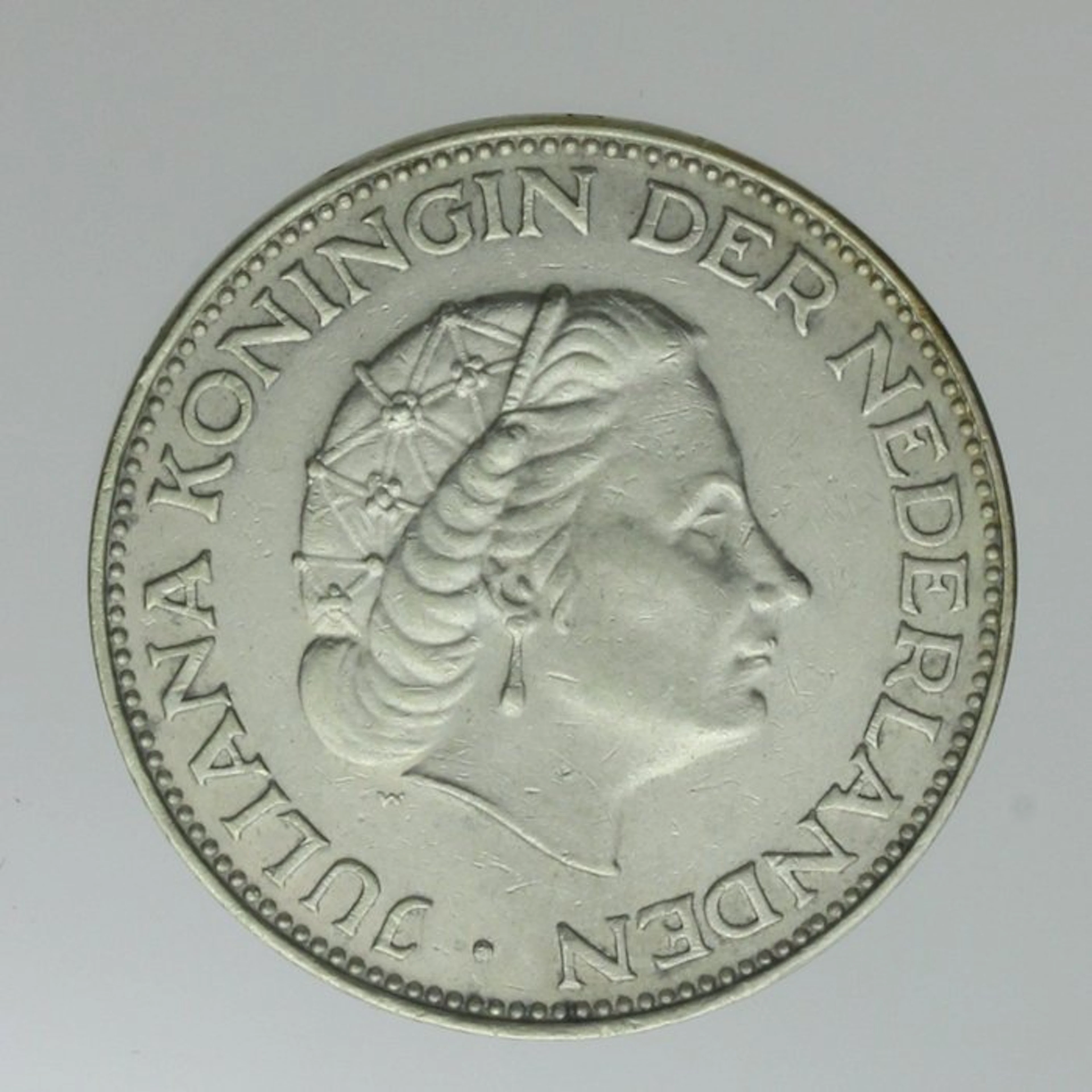 Netherlands. Juliana. 2 1/2 Gulden 1961 (No reserve price)