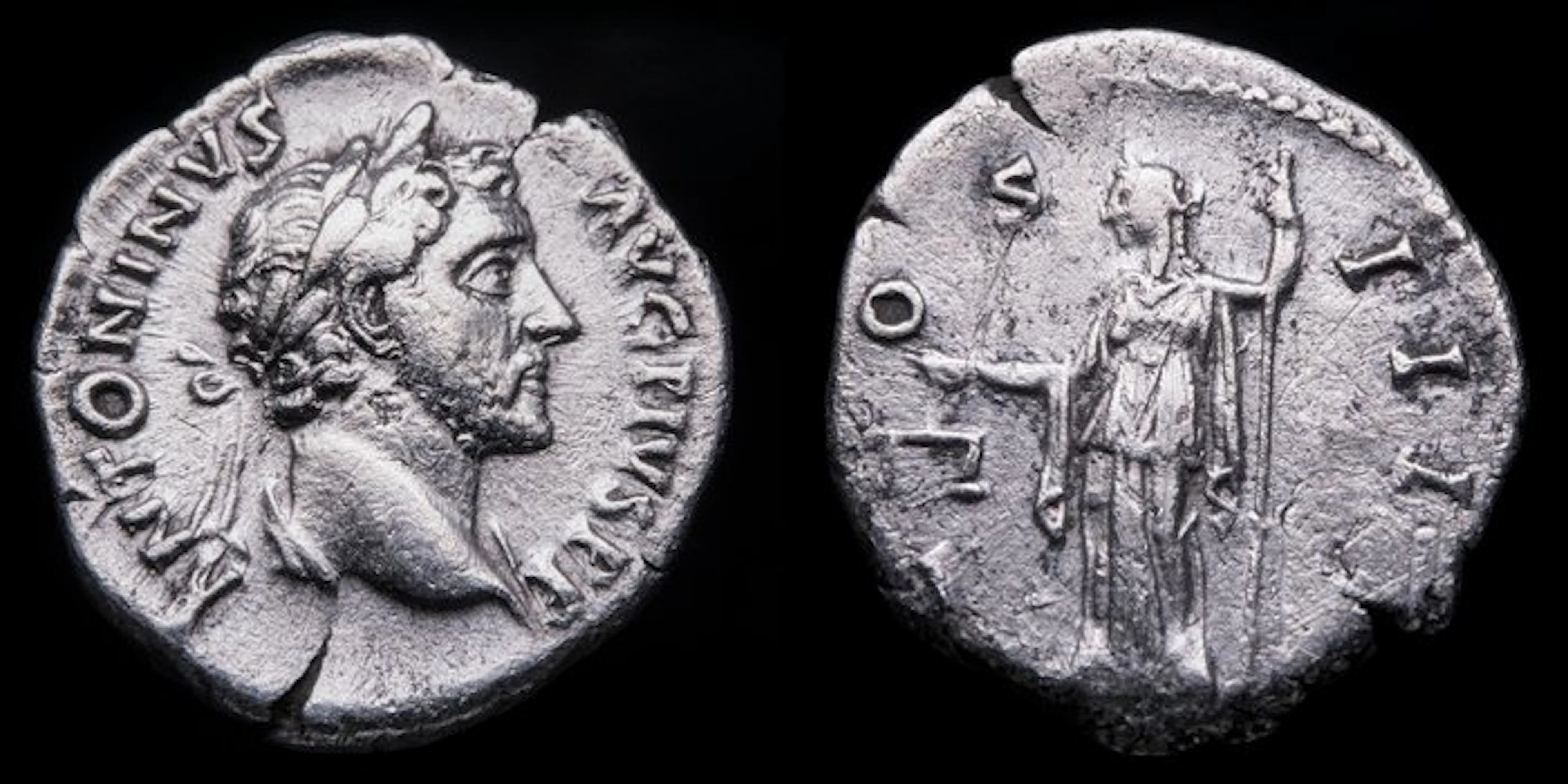 Roman Empire. Antoninus Pius (AD 138-161). Denarius COS IIII (No reserve price)
