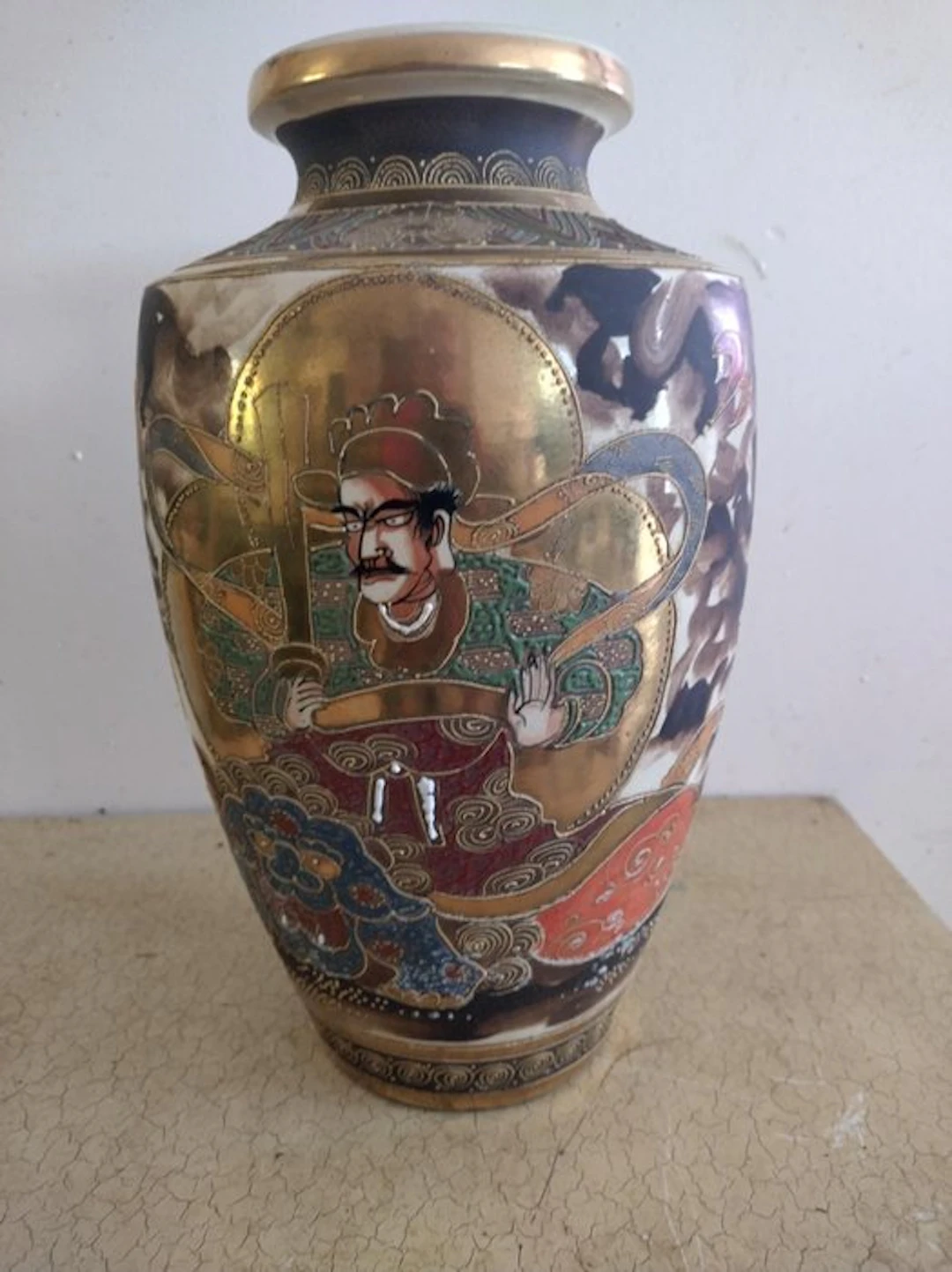 Satsuma vase - Terracotta - Japan - Meiji period (1868-1912)