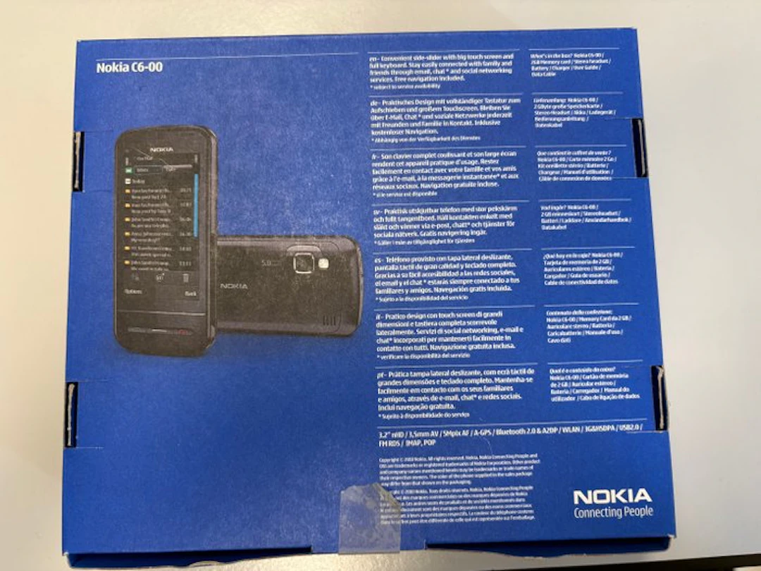 Nokia C6-00 - Mobile phone (1) - In original box