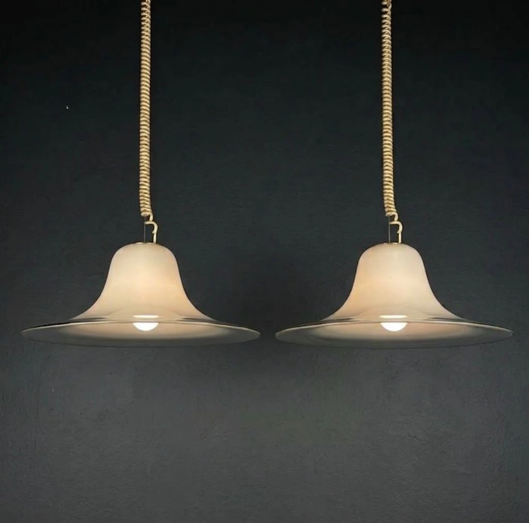 Leucos - Hanging lamp - Glass - Leucos chandelier