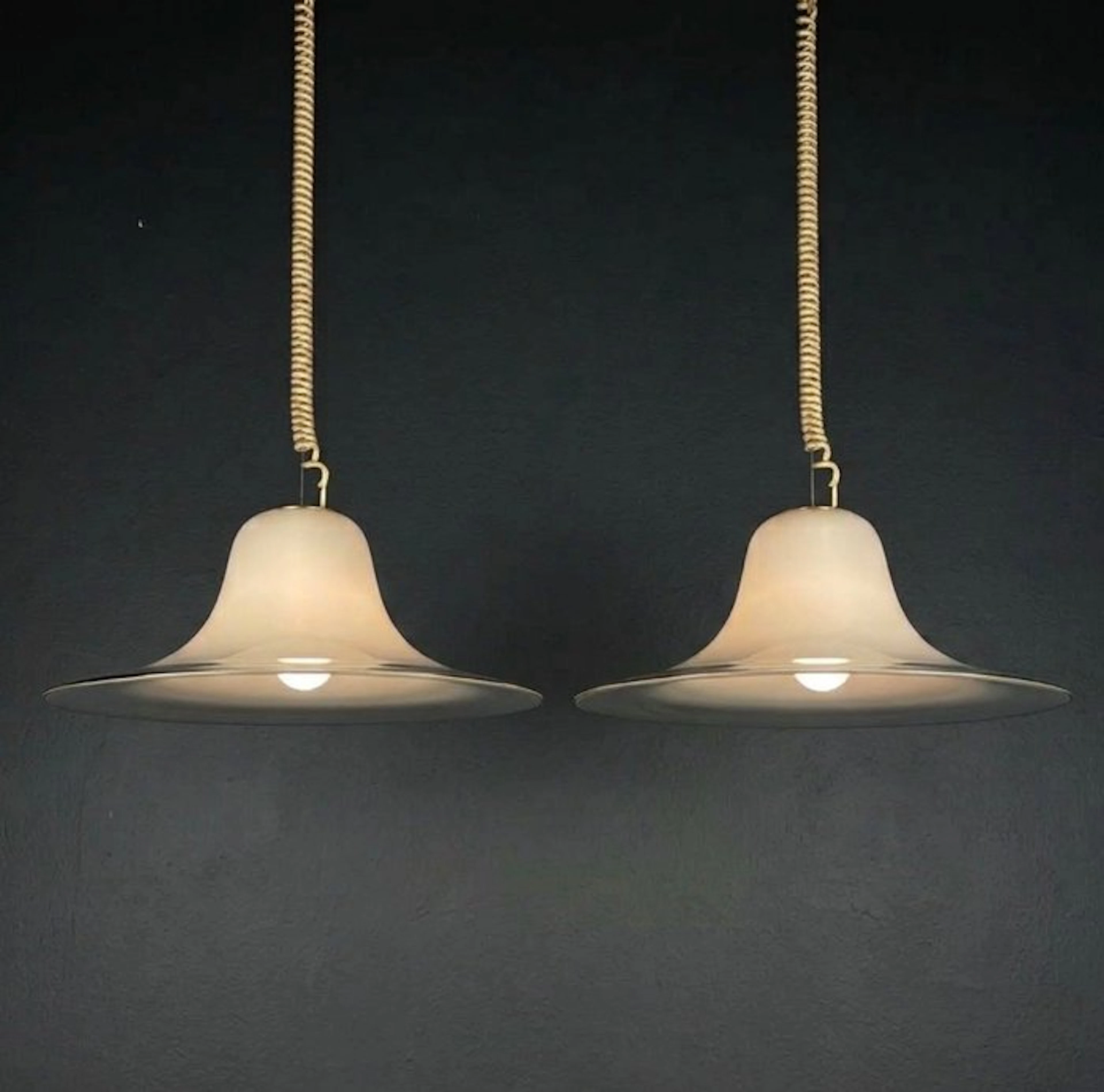 Leucos - Hanging lamp - Glass - Leucos chandelier