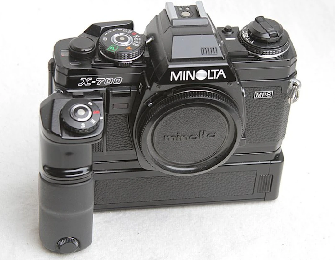 Minolta X-700 + Motor Drive 1 | Analogue camera