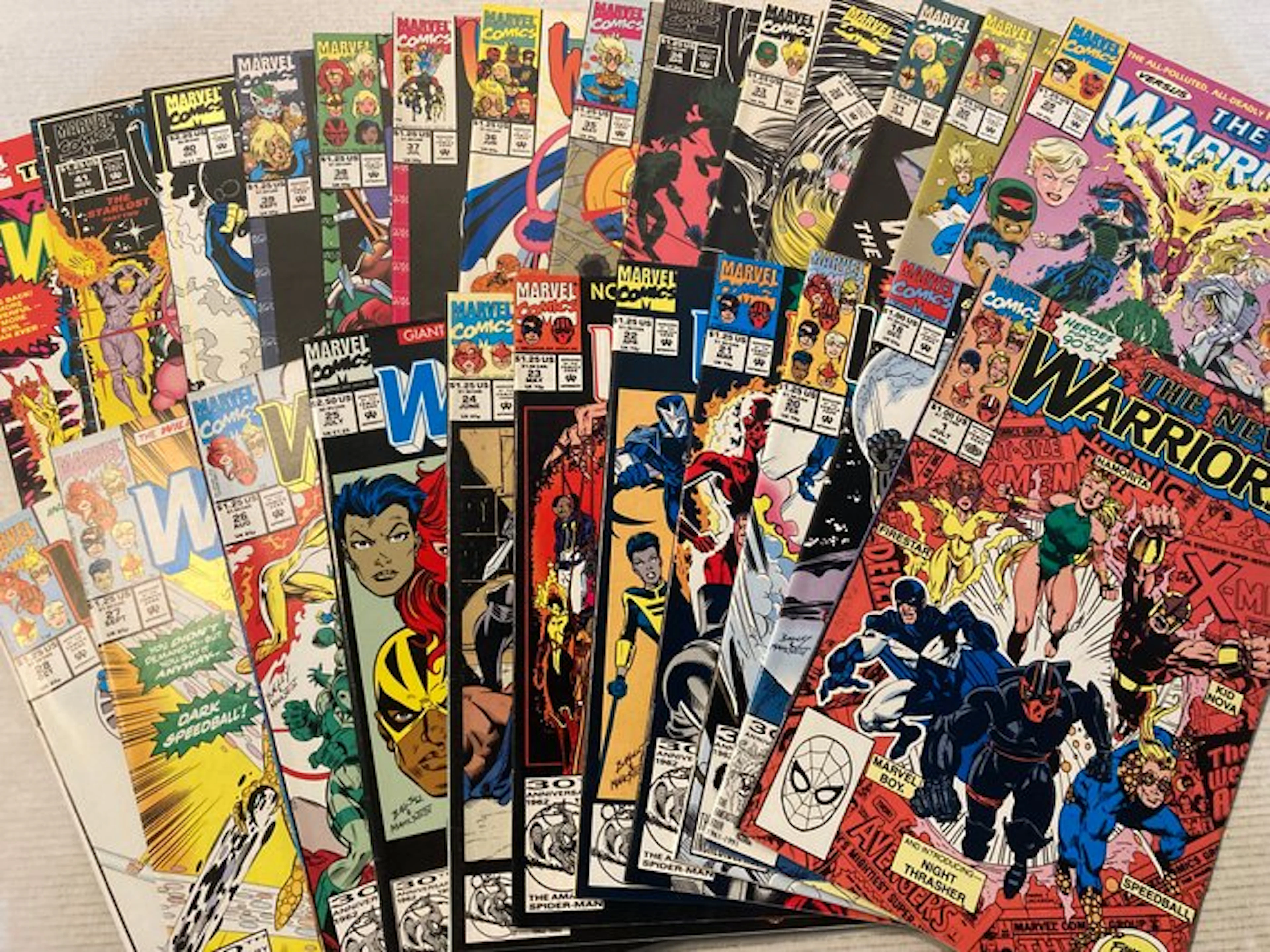 New Warriors (1990) 25 comics in range # 1 to 41 +...