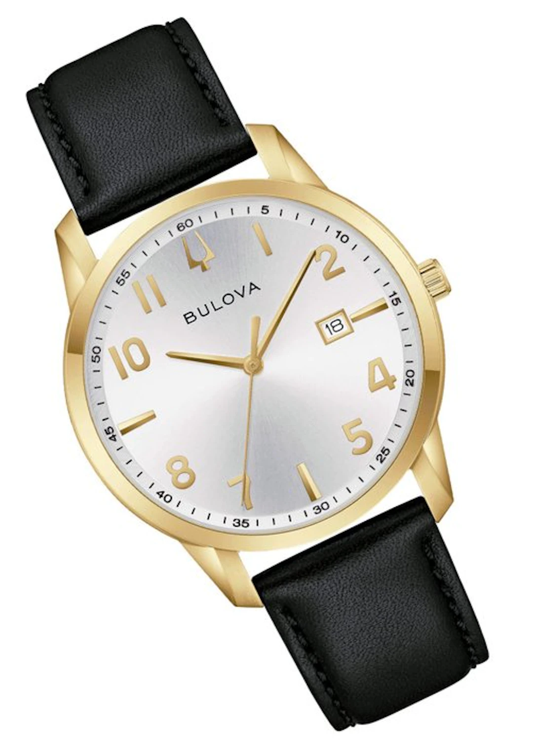 Bulova - "NO RESERVE PRICE" Collezione SUTTON - Gold...