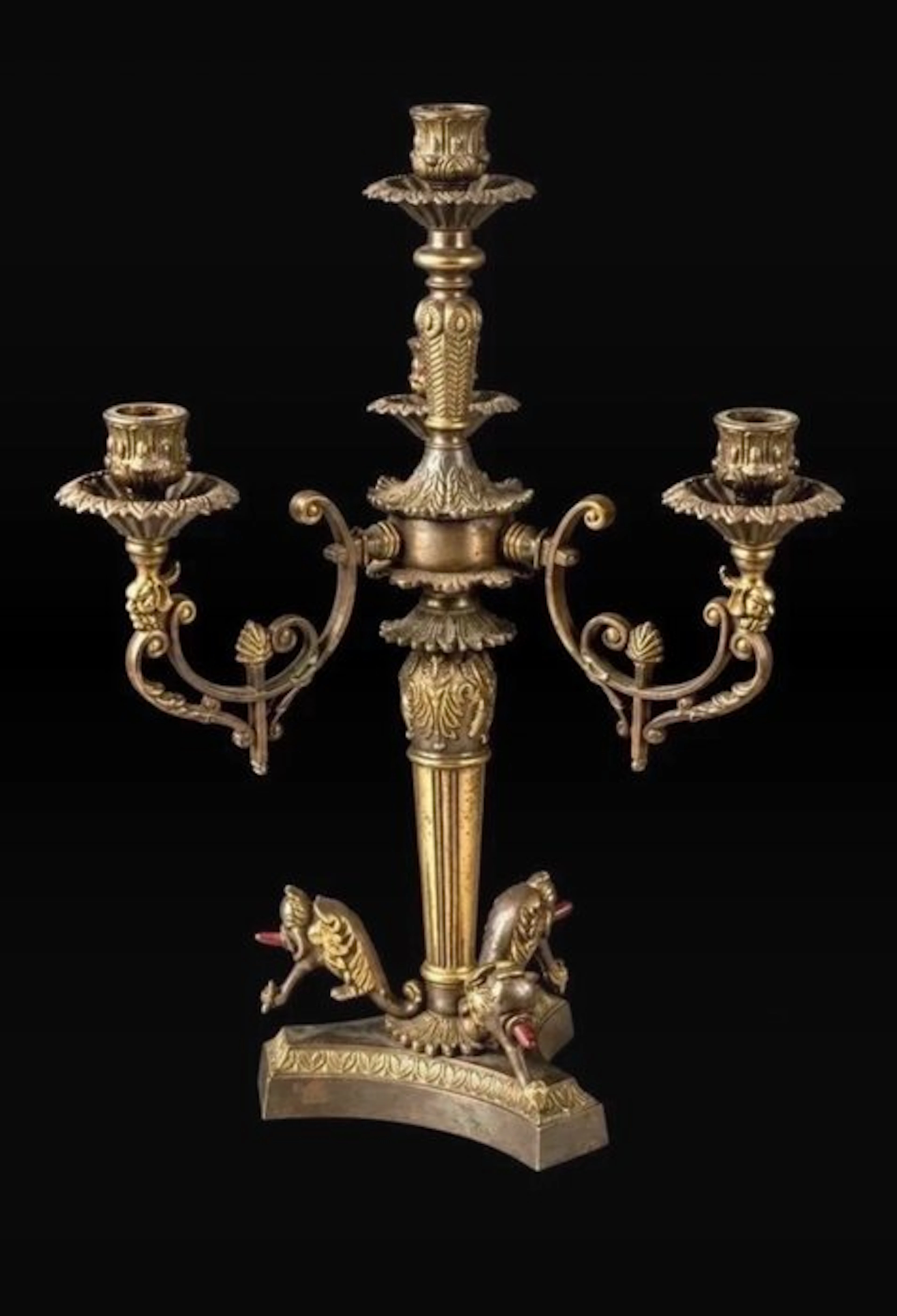 Candelabrum - Brass, Bronze