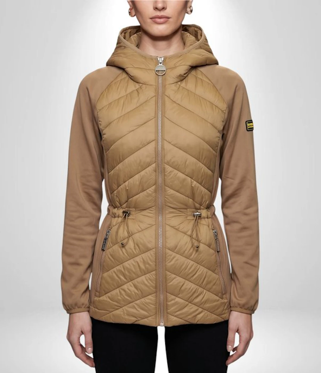 BARBOUR International England Exclusive Collection Glamour Jacket Coat - Tg