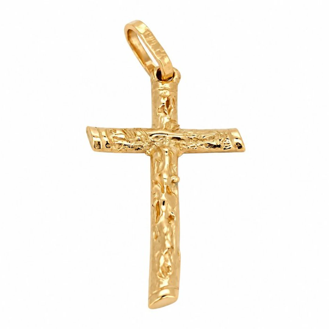 Pendant - 18 kt. Yellow gold - Made in Italy - Handmade