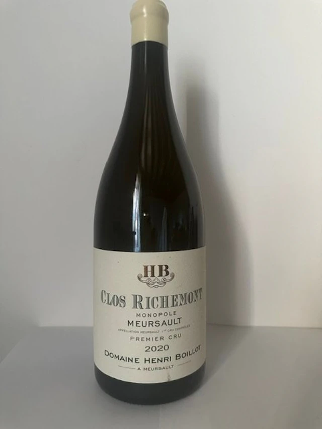 2020 Henri Boillot "Clos Richemont" Monopole - Meursault...